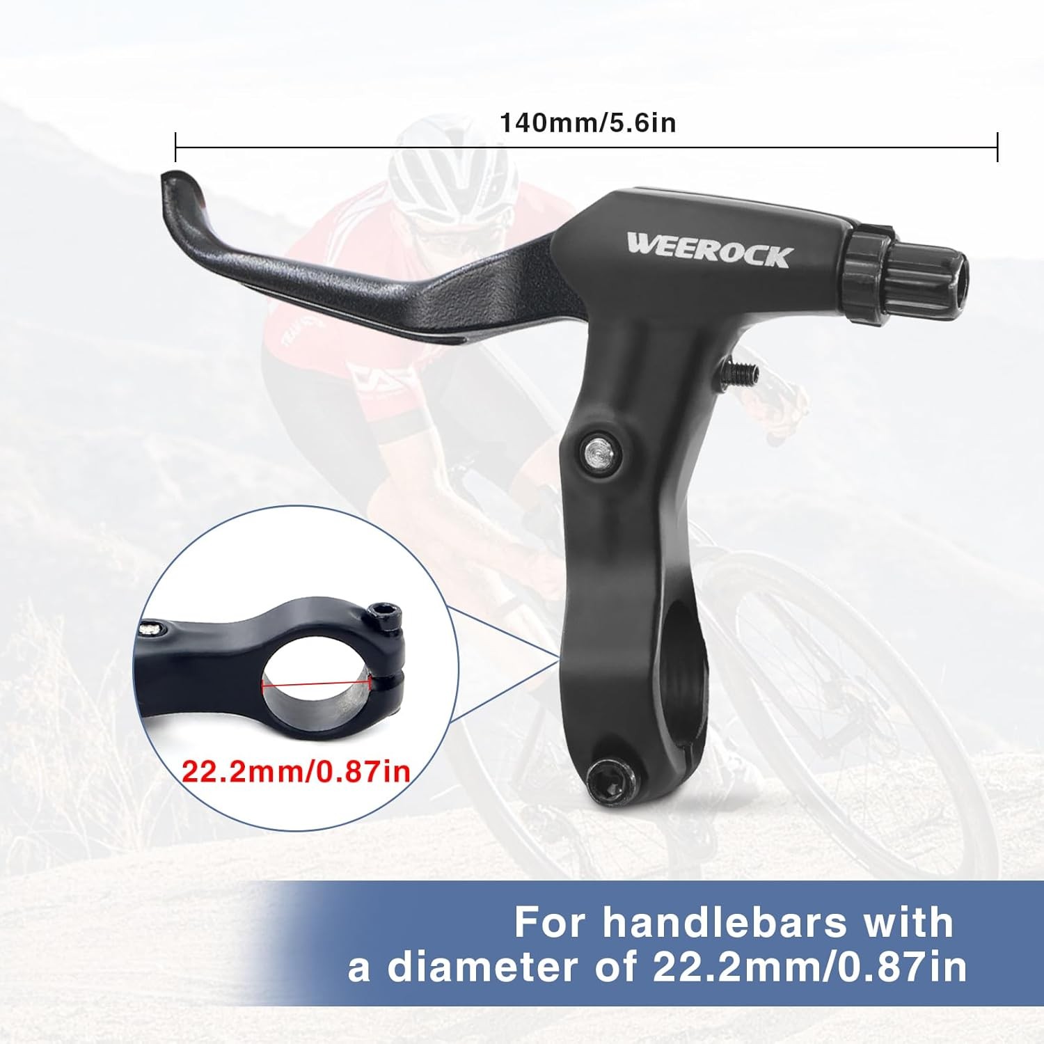 Front Rear C Brake Caliper Set Aluminium Rim Brake Bike Brake Calipers