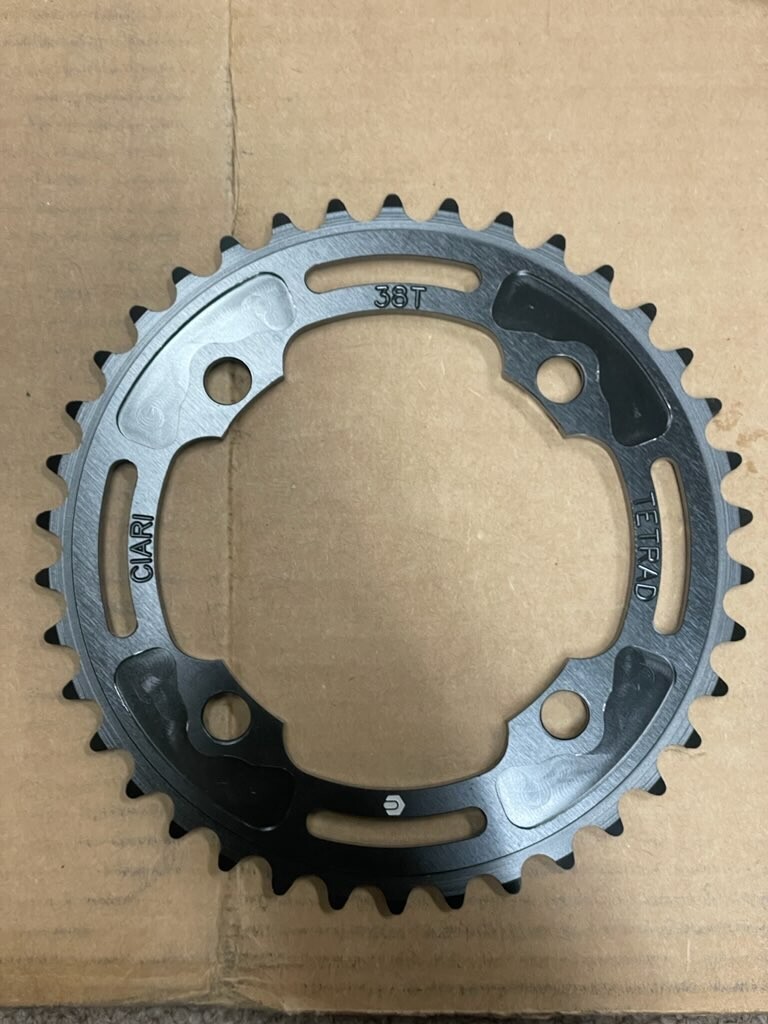 New Ciari Tetrad BMX Sprocket 104 BCD 38t-41t, 43t-46t color options!