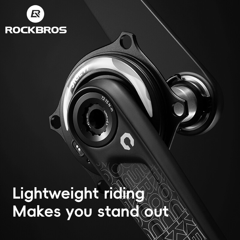 ROCKBROS Road Bike Carbon Fiber Crank Arm 110BCD Lightweight Crankset