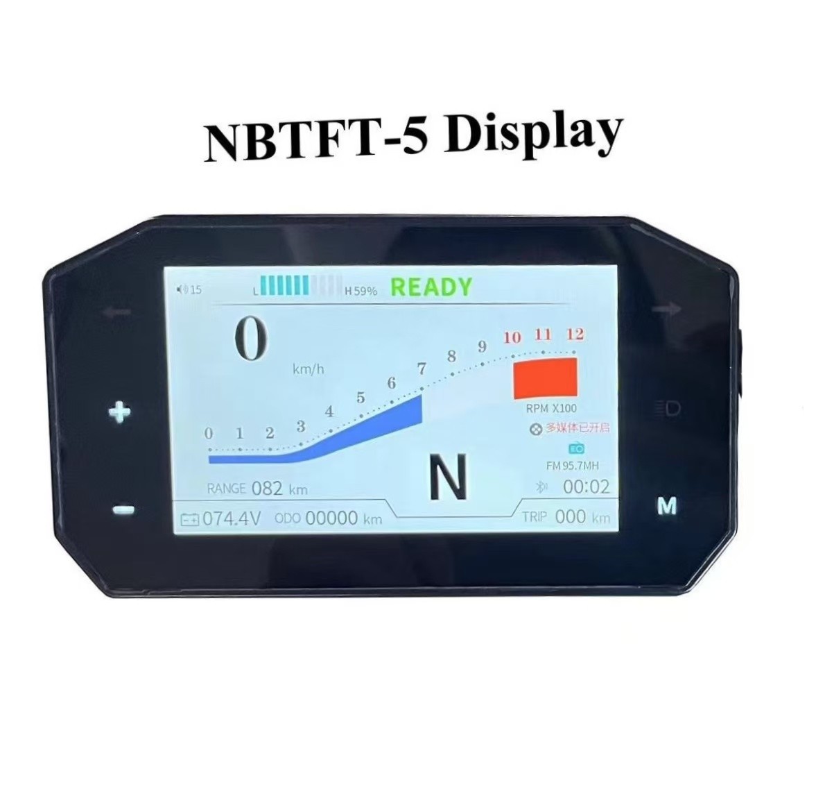 Display kit for Fardriver controller:display/throttle/dc voltage converter etc.
