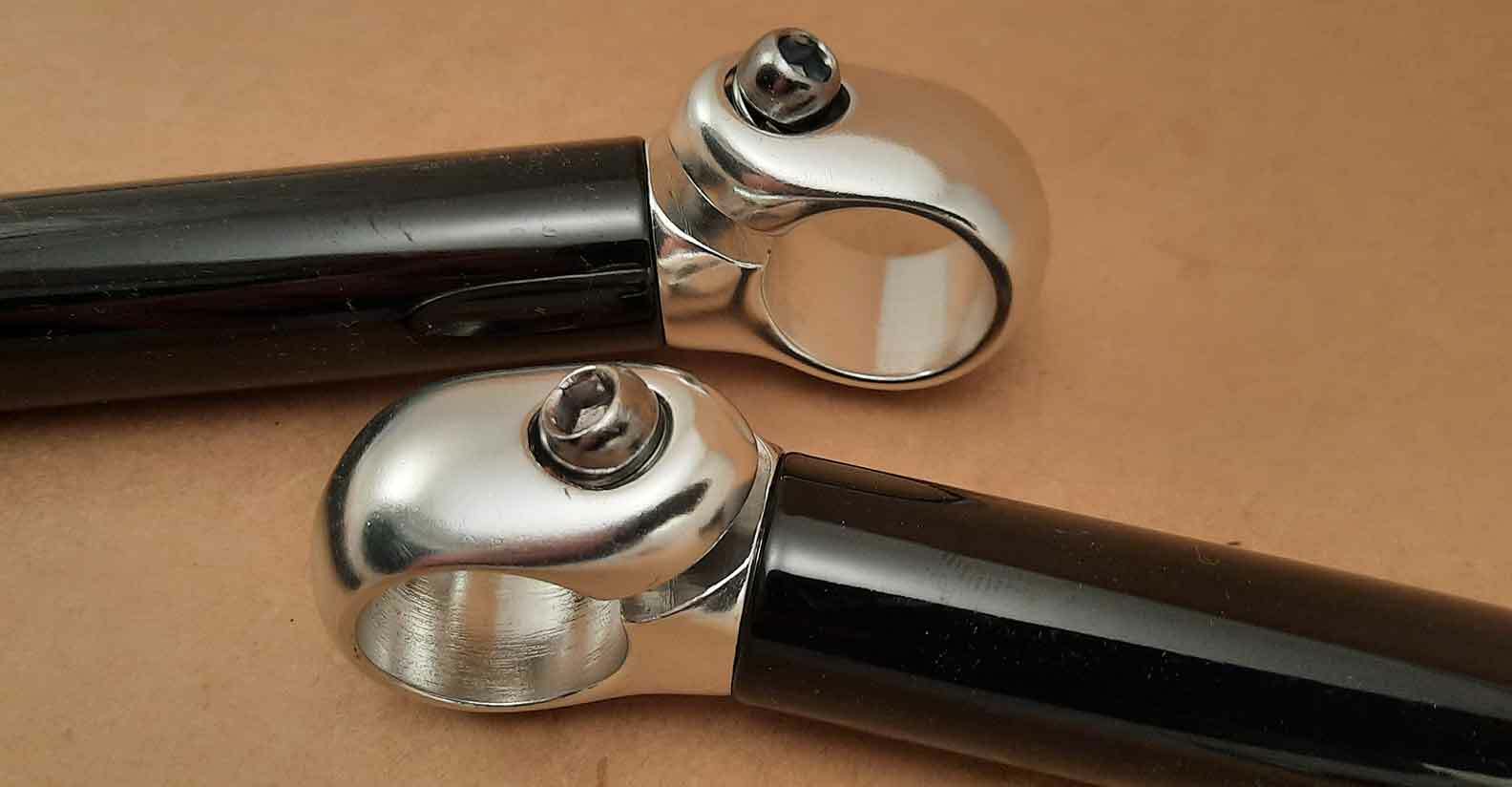 Fuji Competition L Bend Bar Ends Aluminum Alloy Lightweight NEW in Package