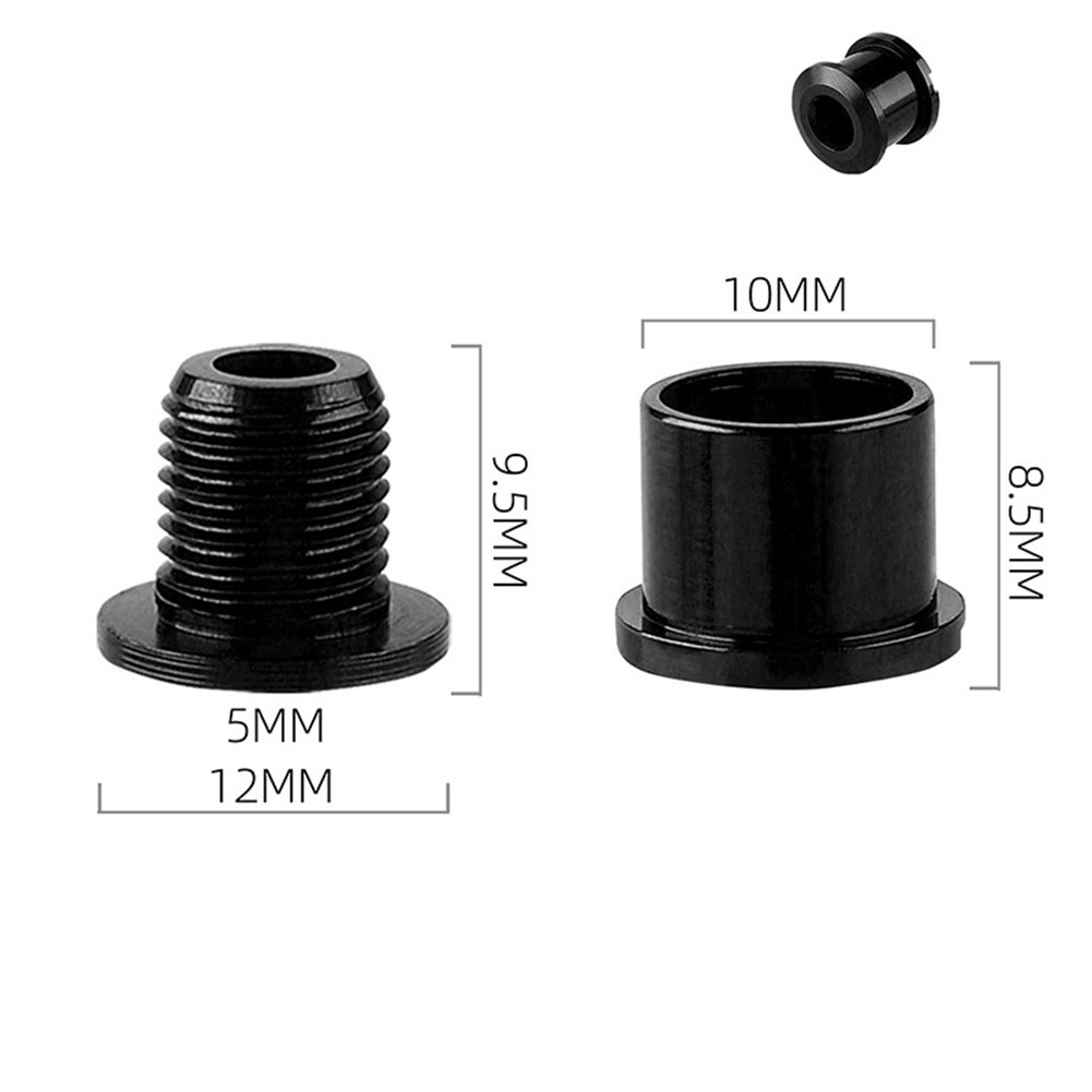 Enhanced Durability Single and Double Disc Crankset Nails for Secure Attachment