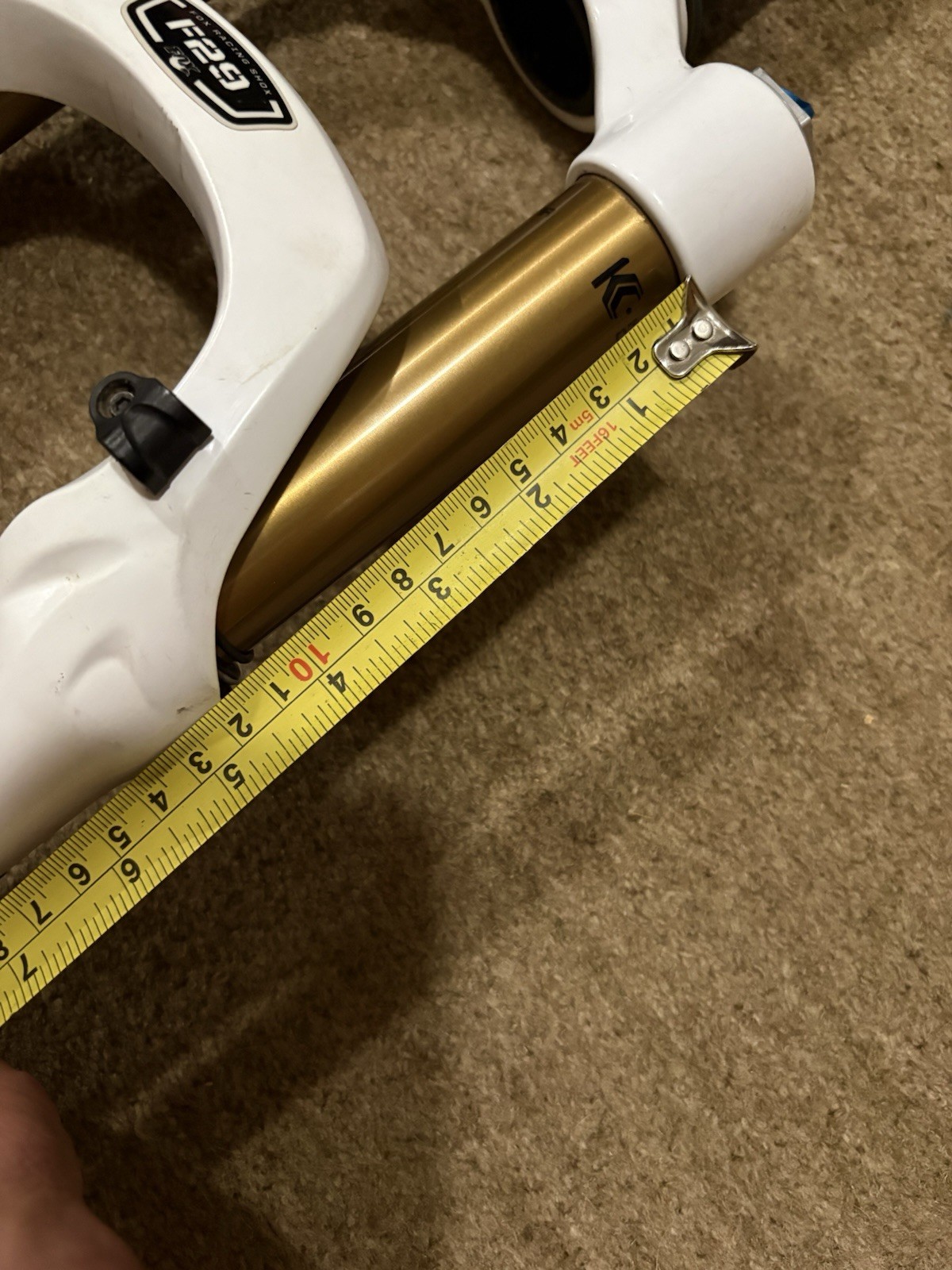Fox 32 29er 120mm fork with Kashima coating