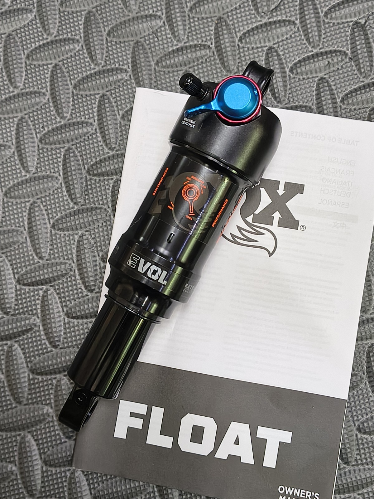 2025 Fox Float Performance Rear Shock 190 x 45mm