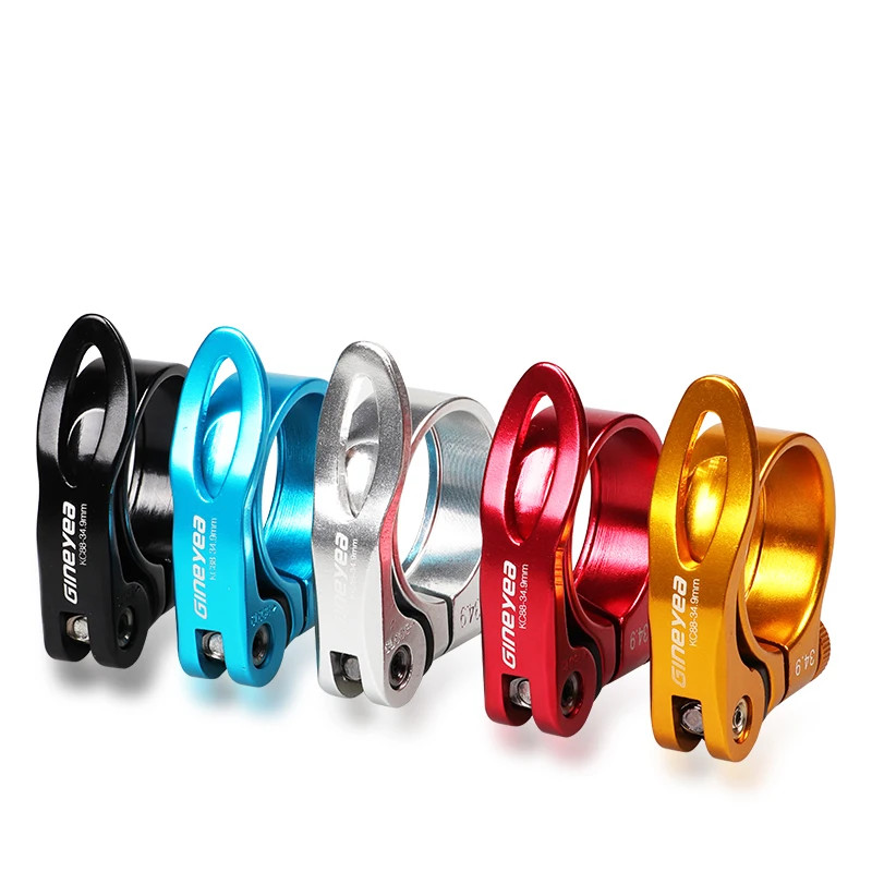 Gineyea Bicycle Quick Release Seatpost Clamp 27.2/28.6/30.4/31.8/34.9/30.9/31.6M