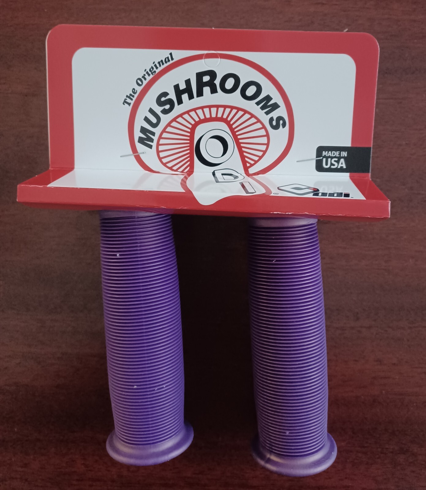 OLD SCHOOL BMX ODI MUSHROOM II GRIPS IRIDESCENT PURPLE