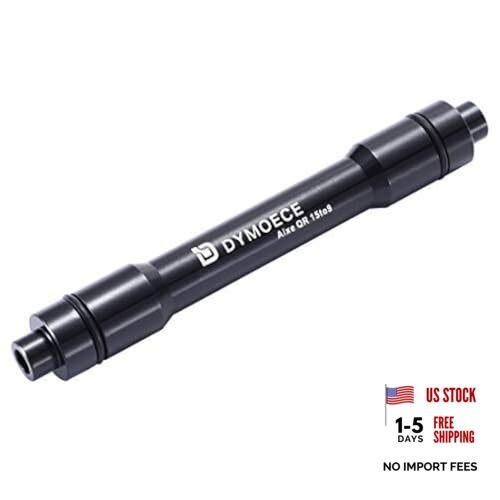 Bicycle Wheel Fork Axle 15mm Front Thru Axle to 9mm Quick Release Skewer