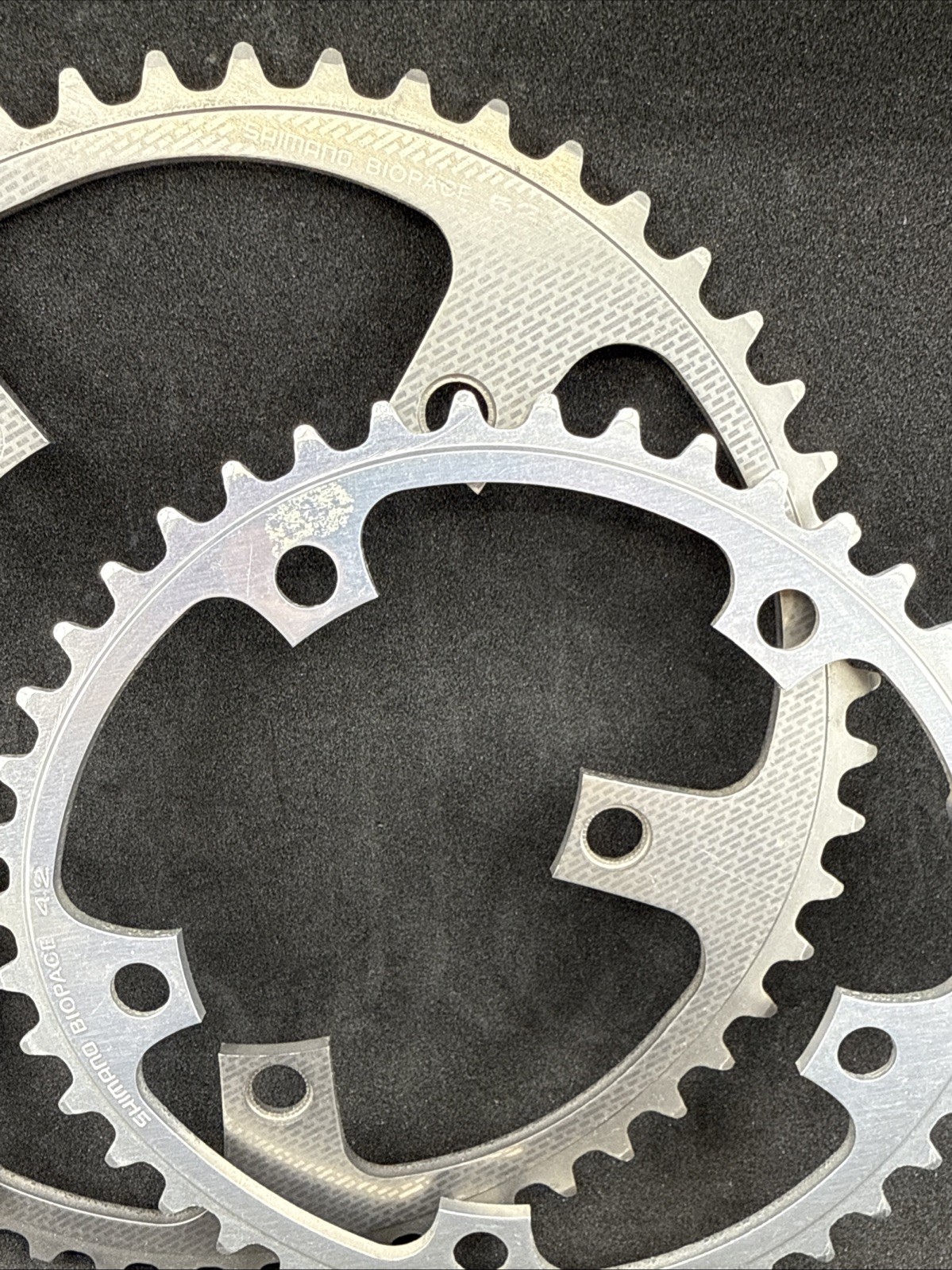 NEW Shimano 600 BIO-PACE 52/42-tooth Chainring Set 130mm BCD