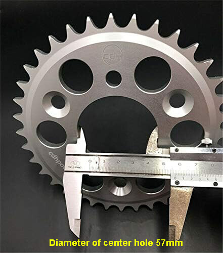 Rear Hub Adapter 1.5 inch & High Performance CNC Sprocket-Gas Motorized Bicycle