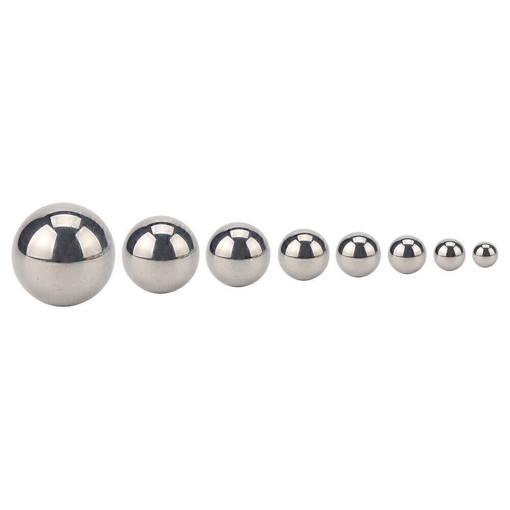 300 Piece Assorted Loose Bike Bearing Balls 1/8″,3/8″,5/16″,5/32″, 1/2″,3/16″
