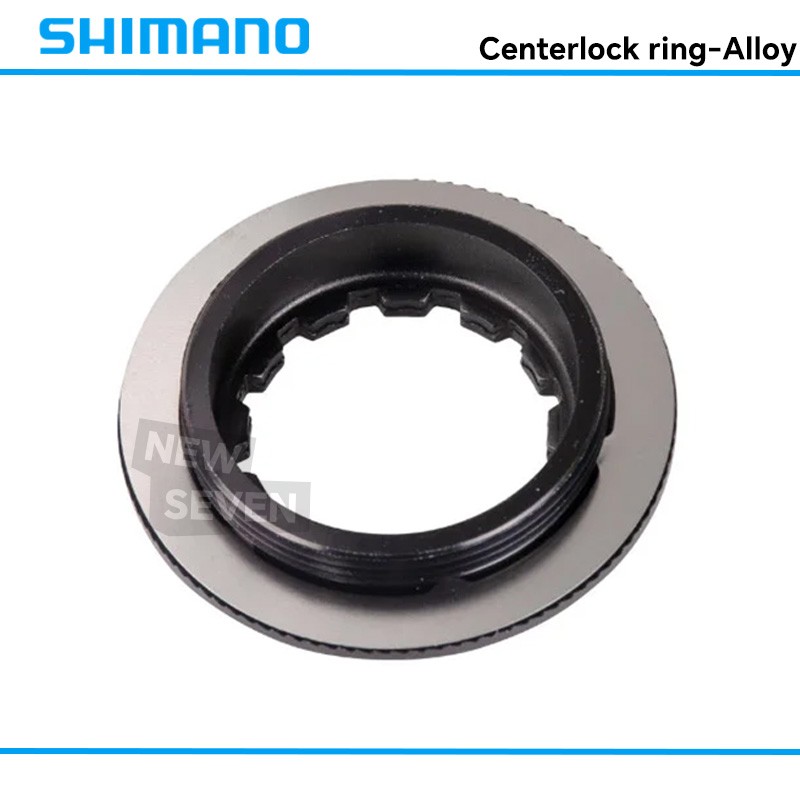 1/2pcs Shimano Dura-Ace/UT/105 Internal Disc Brake Centerlock Alloy Lockring