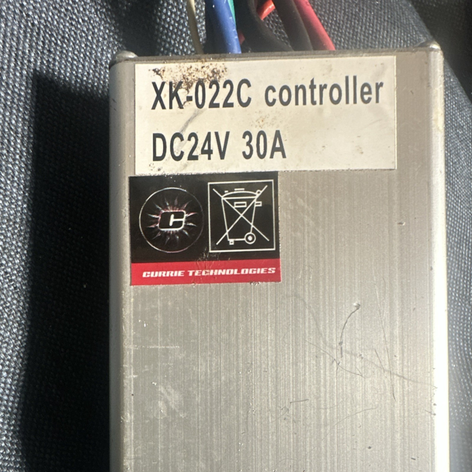 Currie Technologies XK-022C 24V 30A E-Bike Controller w/ Cables