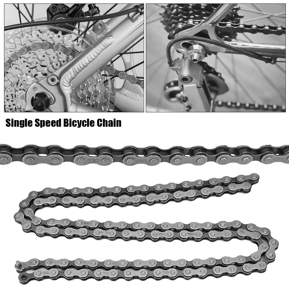 Hollow Out Single Speed Bicycle Chain 106 Links