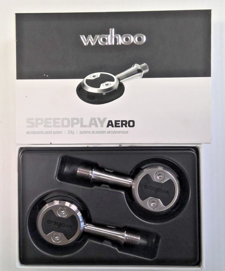 New Wahoo Fitness Speedplay Aero Road Pedals 224g Fixed-15deg Black NOS