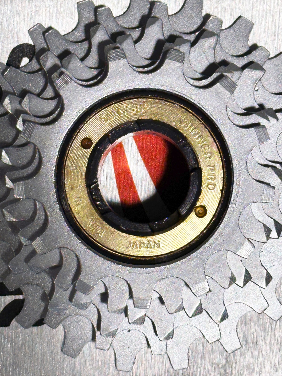 NOS Suntour Winner Pro 6-Speed Freewheel – 13×21 – Silver – WP-6000 – Silver