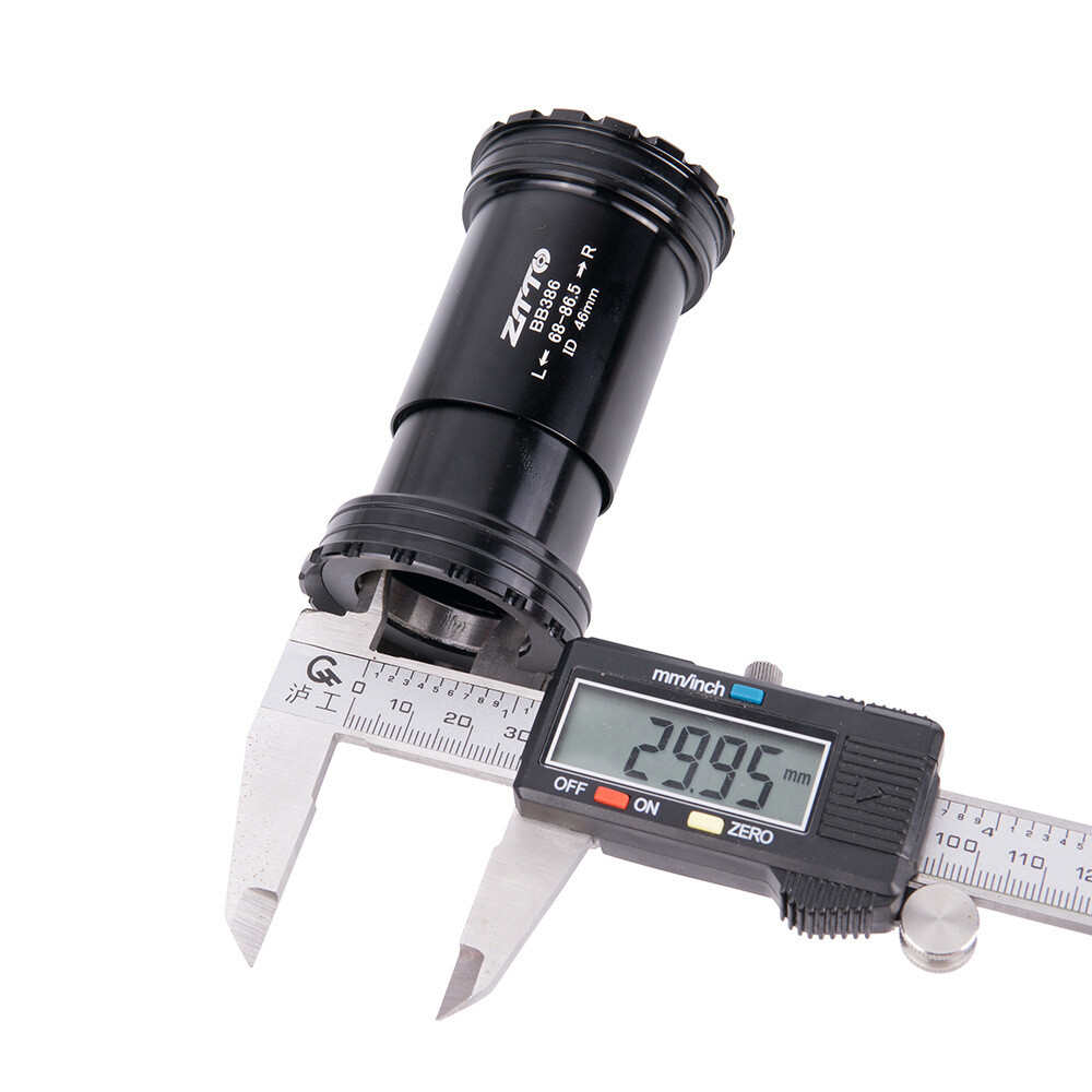 BB386 PF30 Adapter Bicycle Press Fit Bottom Bracket for 30mm Axle Crankset