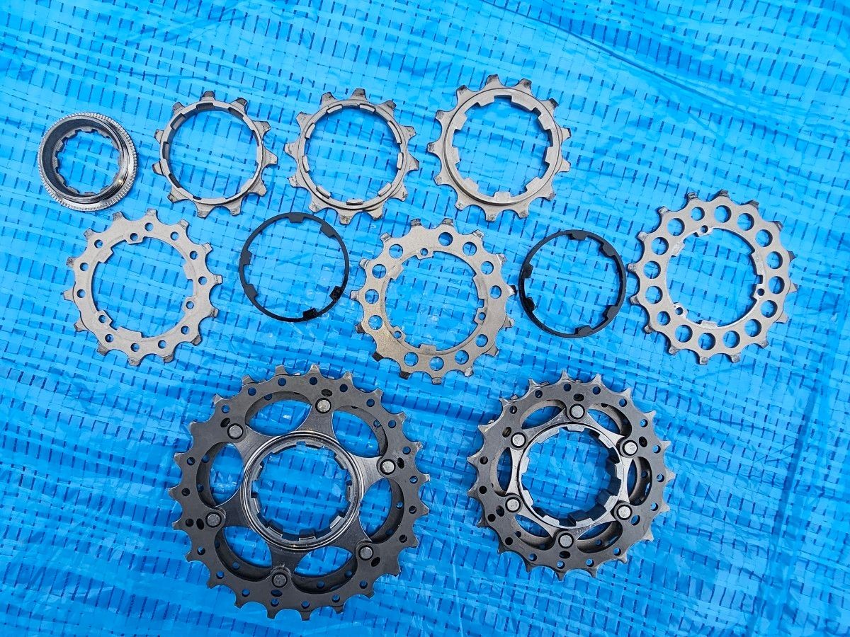 Shimano Dura-Ace 7800 10 Speed Groupset ST FC FD RD BR CS BB PD As Is Japan