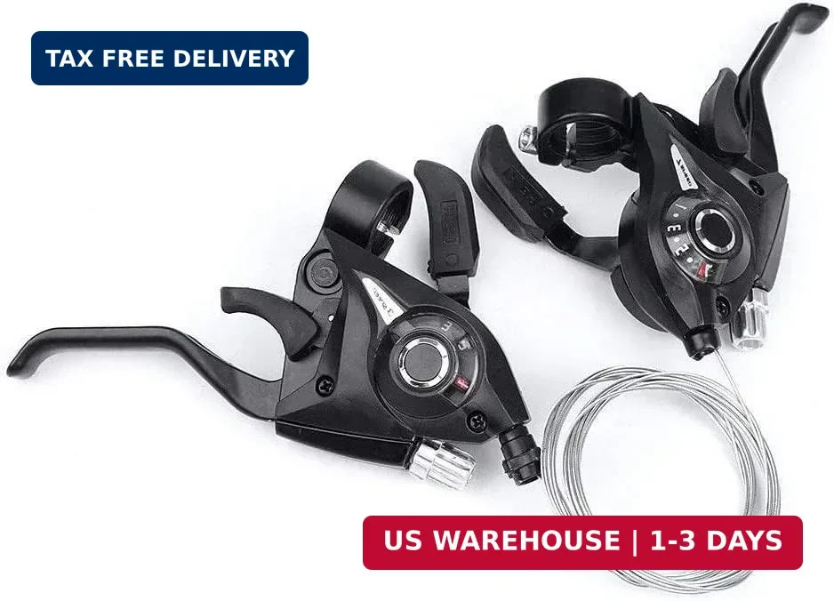 V-Brake ST-EF51 Set 3×7 Speed Shifter Brake Lever Combo MTB Bicycle Bike 21 Spee