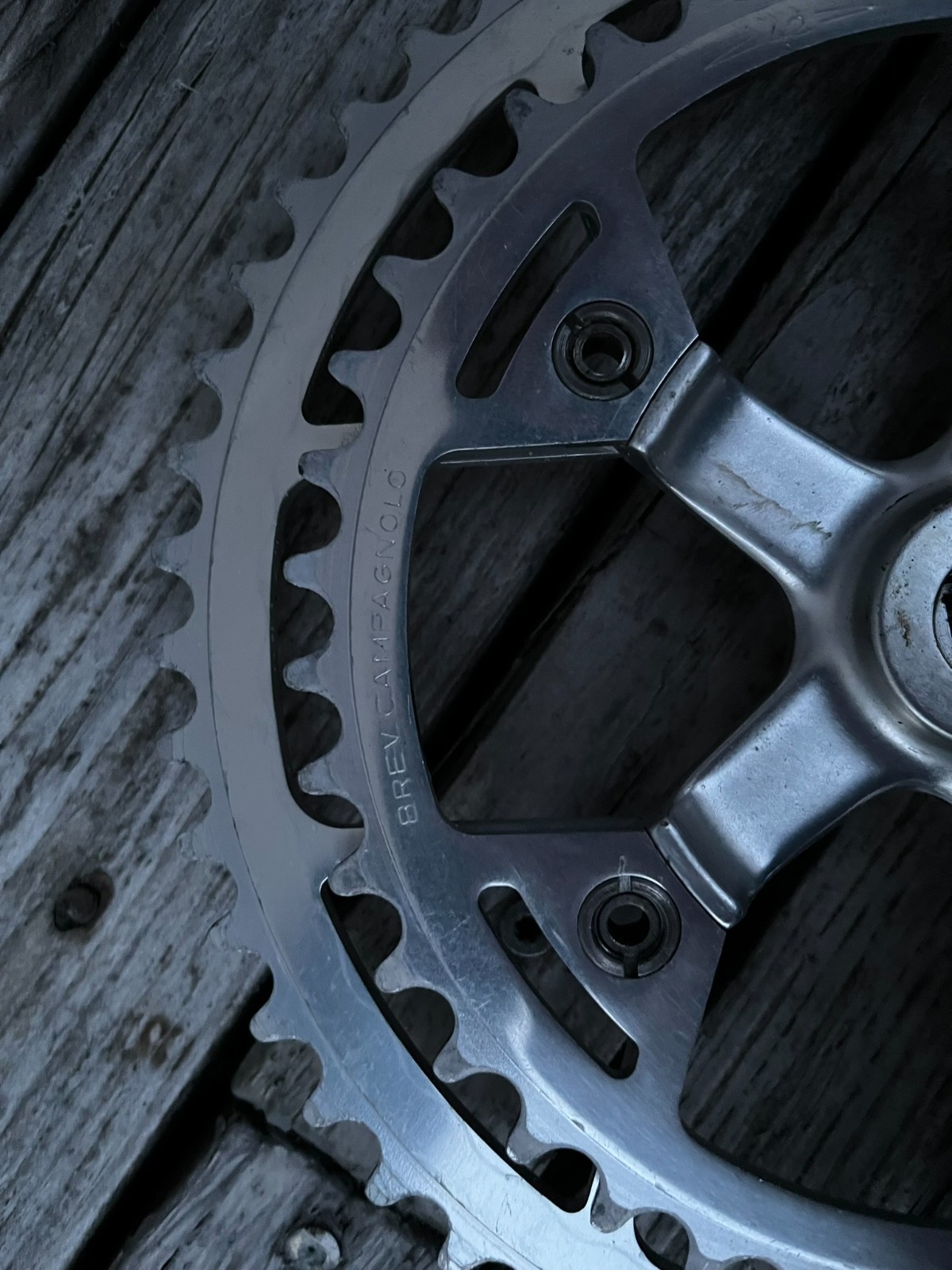 Campagnolo Victory 170mm 52/42 Crankset Crankset Vintage Aluminium