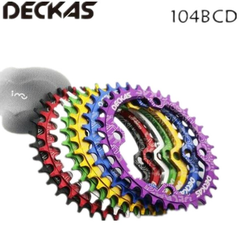 Deckas MTB Mountain Bike 104BCD 32T-52T Narrow Wide Crankset Chainring Tooth