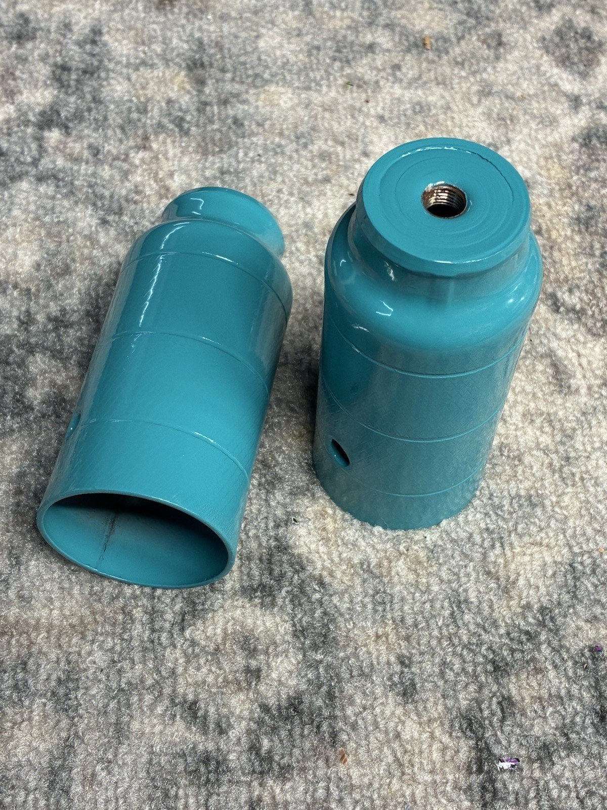 PROLITE Cheap Budget Flatland Style Old School Bmx Pegs 2” Steel Teal