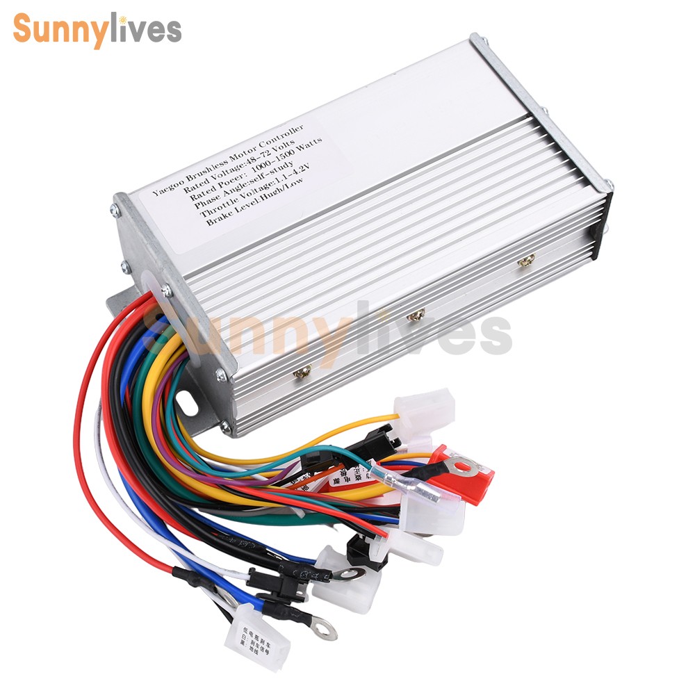 Brushless Controller 36V48V60V64V72V 350W 500W-1500W 5000W for Electric Bicycle