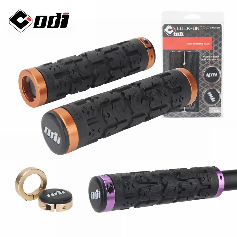Bicycle Handlebar Cuffs Lock on Grips Shockproof MTB Handle Cover Grip Anti-Skid