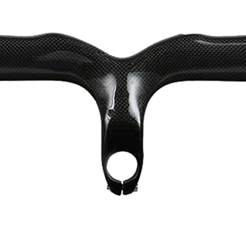 400/420/440mm Carbon Fiber Bicycle Integrated Handlebars Road Bike Drop Bar