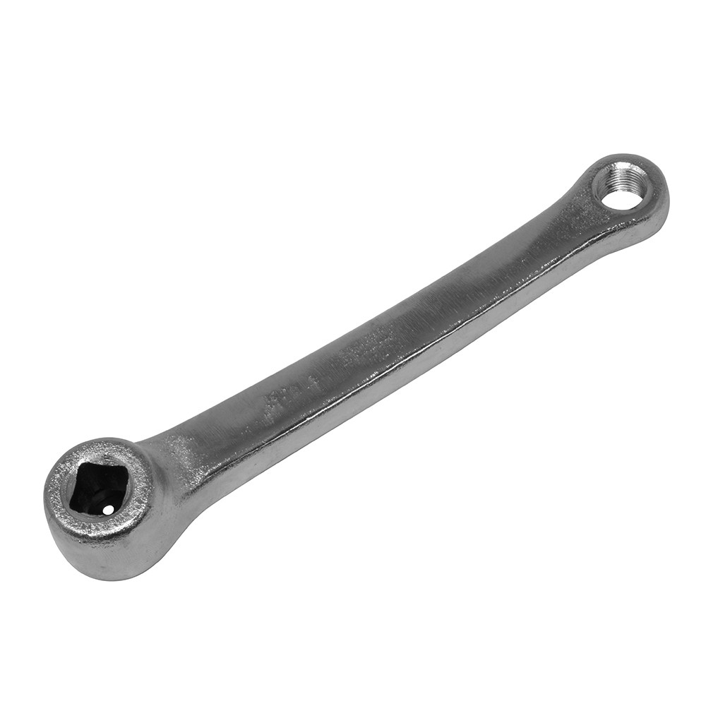 Steel Left Crank Arm 6 1/2″ Square Taper Chrome