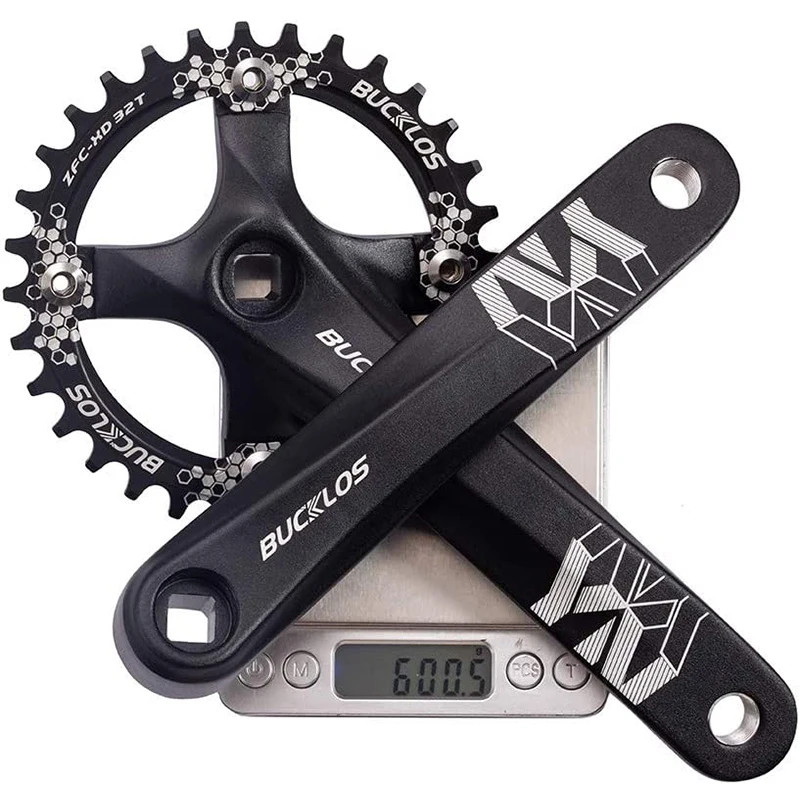 170mm 104BCD MTB Square Hole Crankset 32T 34T 36T 38T 40T 42T Single Chainring