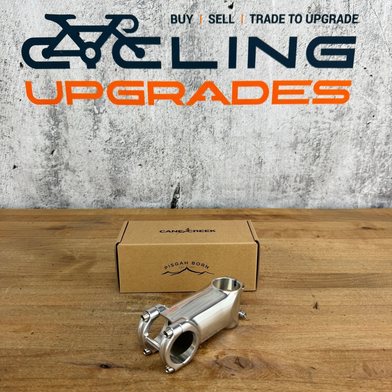 New! Cane Creek GXC Polished Silver Lightweight Alloy Bike Stem