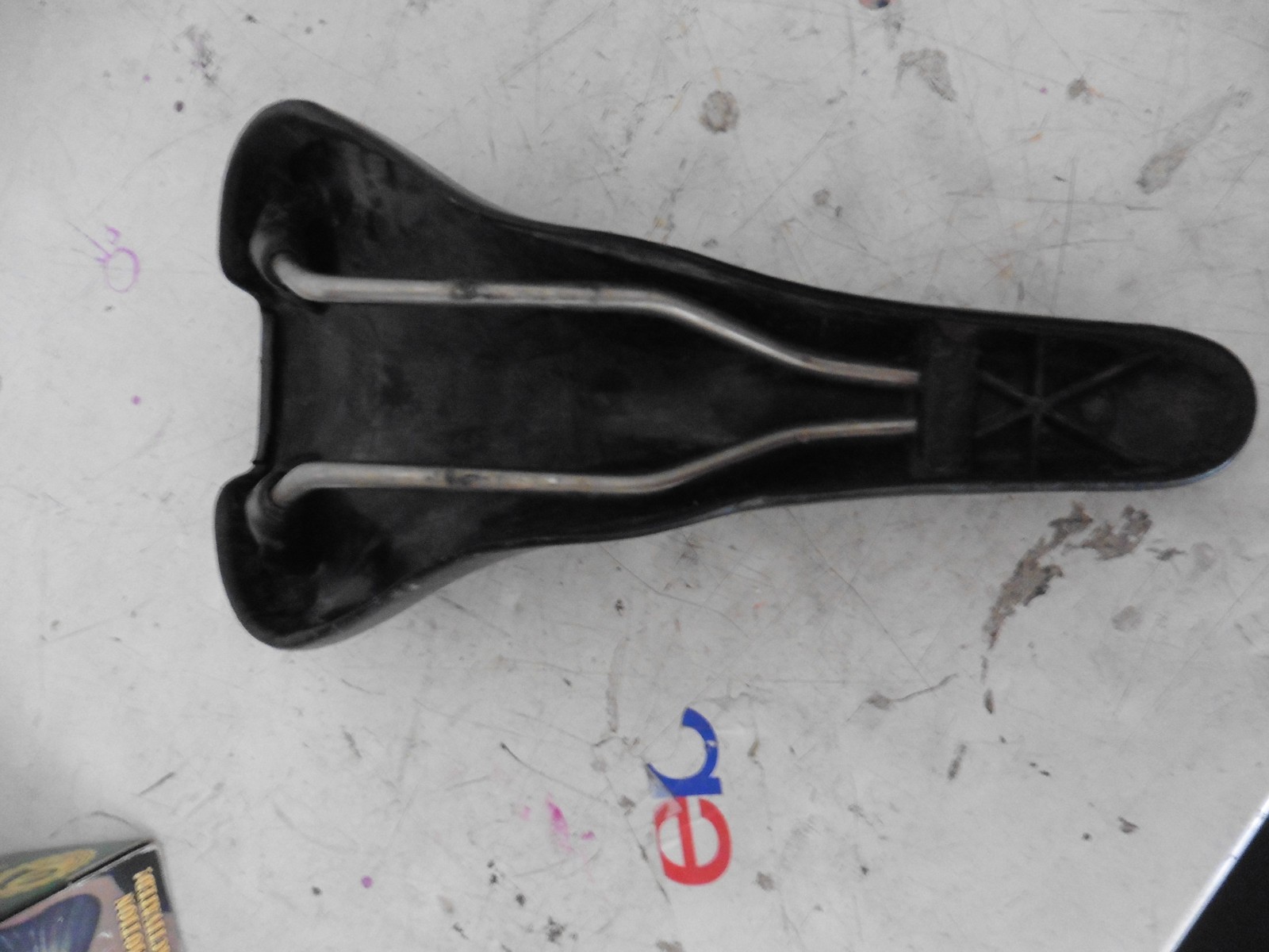 Vintage Ritchey Logic Saddle By Sella Bassano Titanium Seat Leather MTB Team