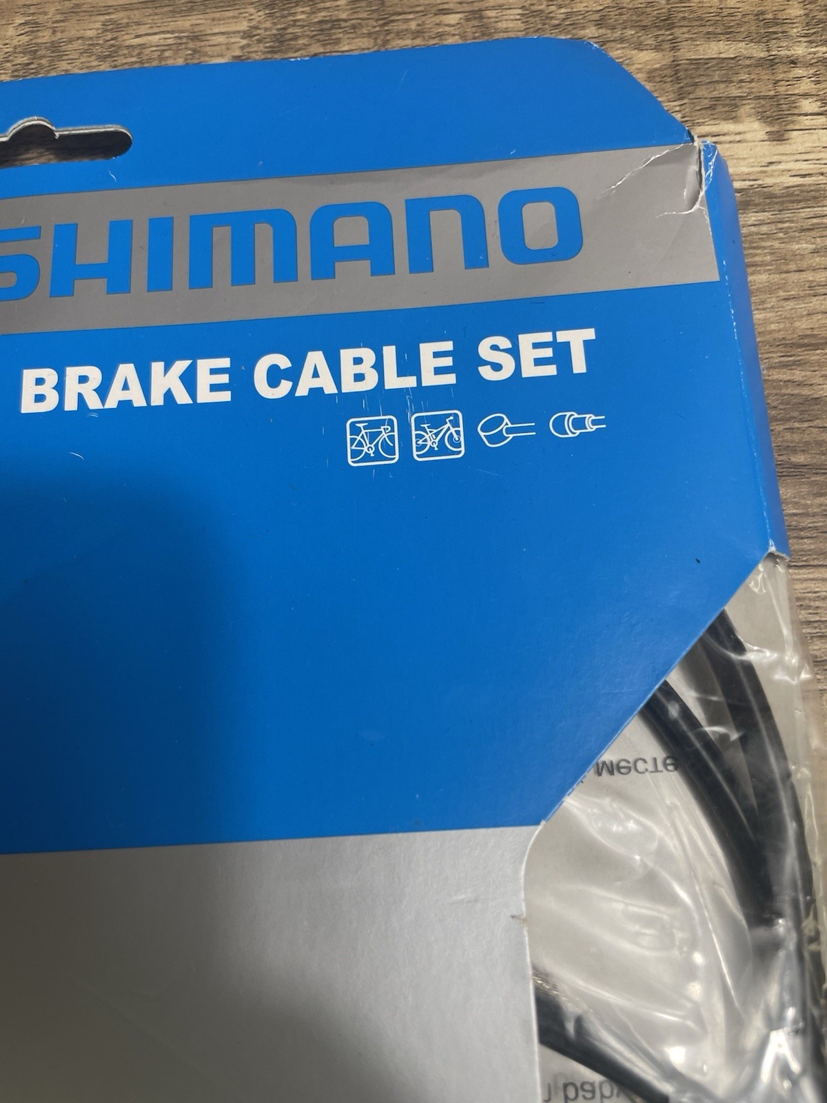 Shimano Standard Brake Cable Set Kit Black Housing Y80098022 J-715 Replacement
