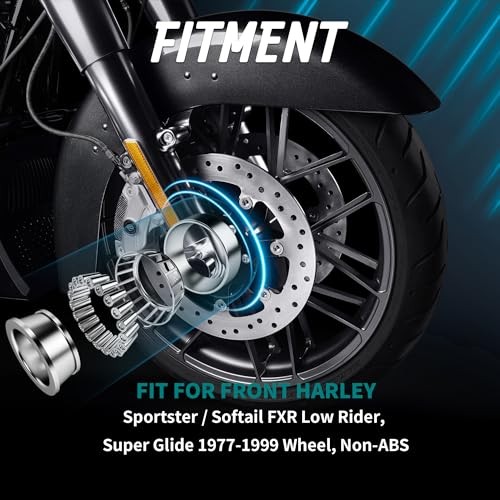 Wheel Bearings Harley Sportster Front Bearing Seal Kit for 1977-1999 883 1200