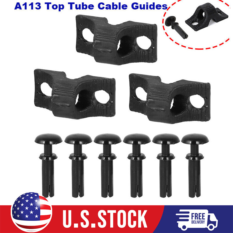 For 1986-1999 Vintage Cannondale Bicycle A113 Top Tube Cable Guides 5mm Housing
