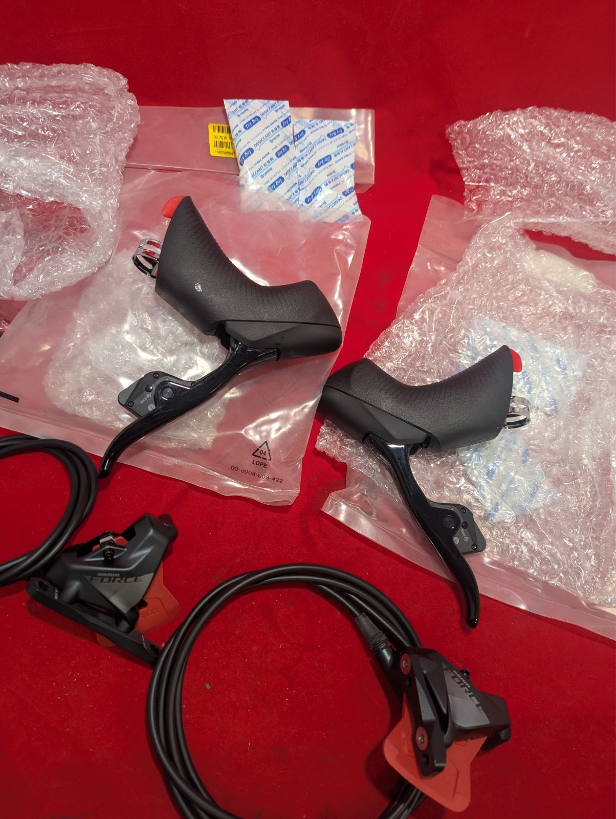 SRAM Force eTap AXS 12 Speed HRD Disc Shifters/Brake Set Front & Rear 12 Speed