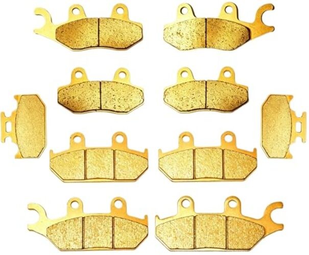 Sintered Brake Pads for Yamaha Sintered Copper (Max Lifetime & Stopping Power)
