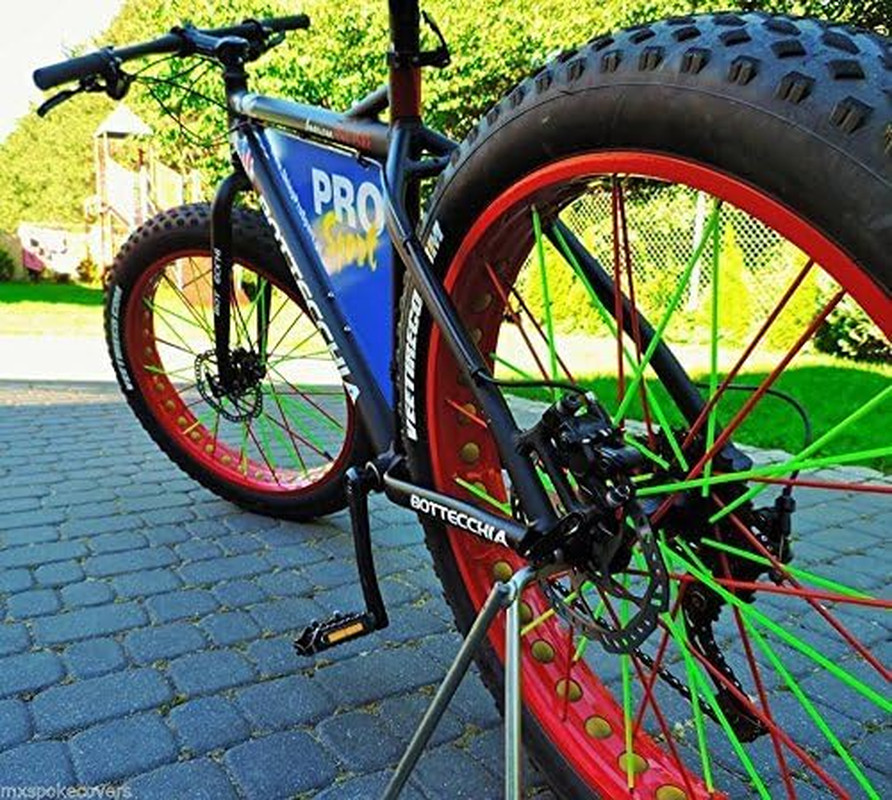 Super Pop Bicycle Spoke Skins Wraps Compatible with Schoolmate Bike Fans