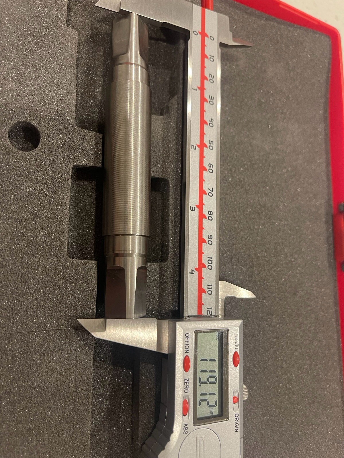 Titanium Bottom Bracket Spindle 73 X 119 Vintage Old New Stock Ti-6AL-4V