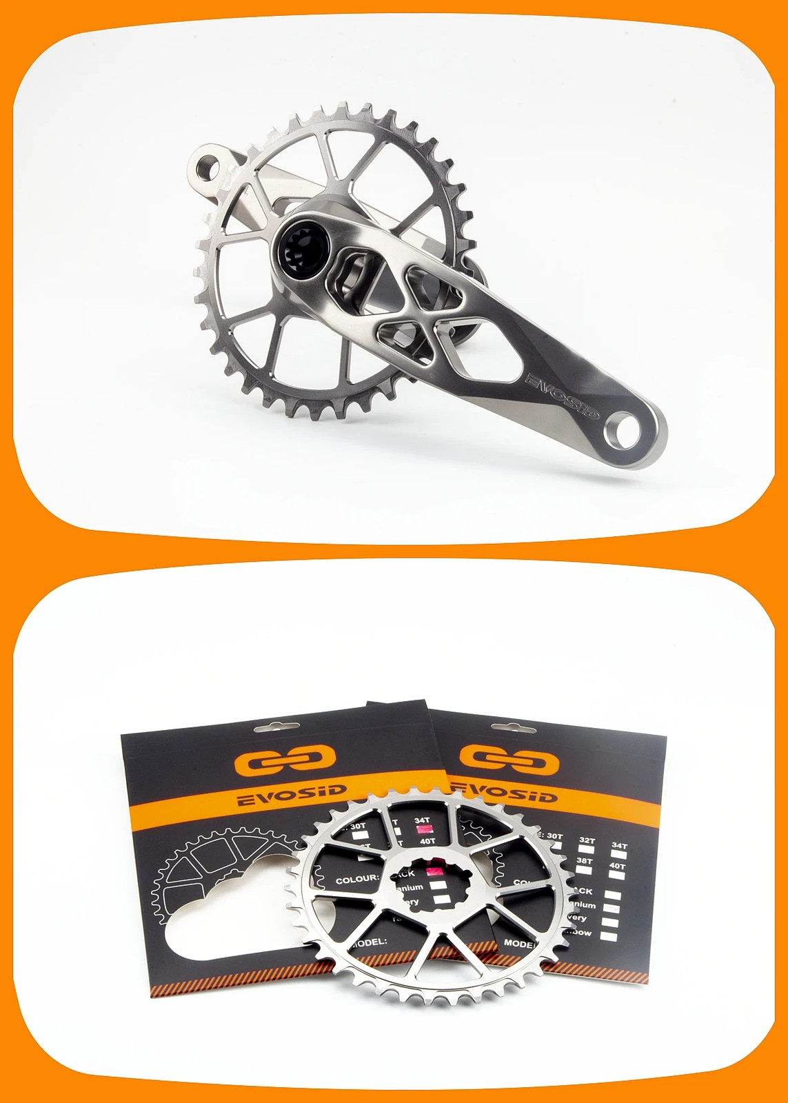 GXP 3mm Offset BOOST Chainring Mountain Bike Crown Bicycle Round Crankset Sram