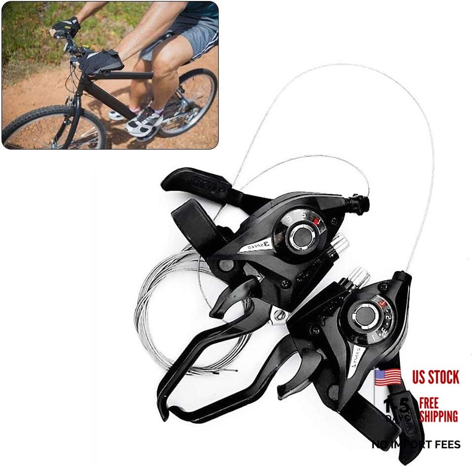 V-Brake ST-EF51 Set 3×7 Speed Shifter Brake Lever Combo MTB Bicycle Bike 21