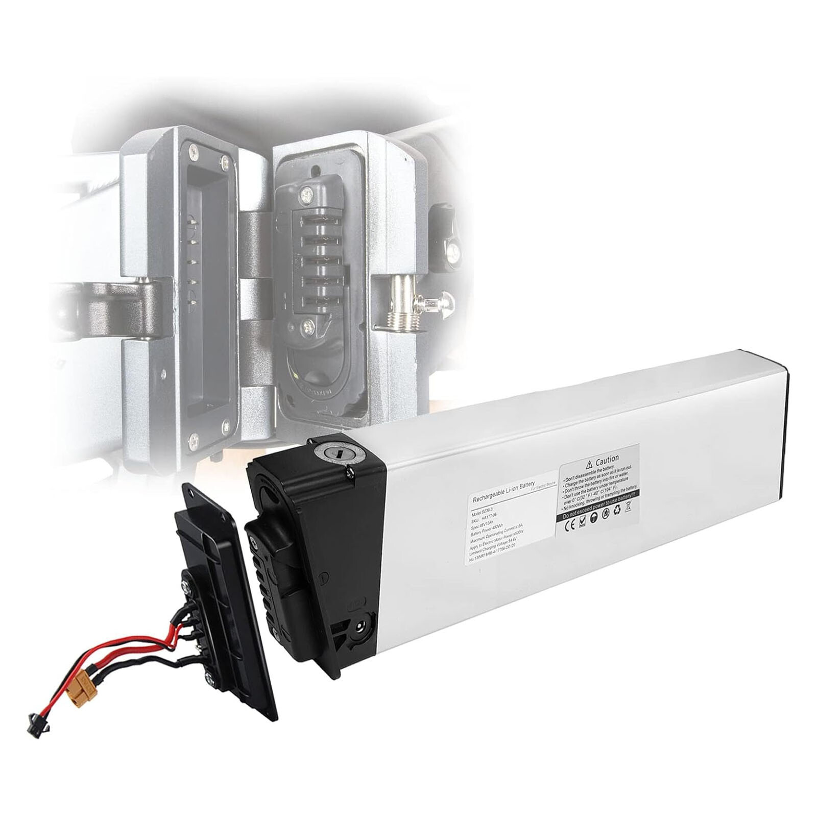 48V 10Ah Sliverfish Lithium-ion Battery For 500W Electric Bicycle E-bike Battery