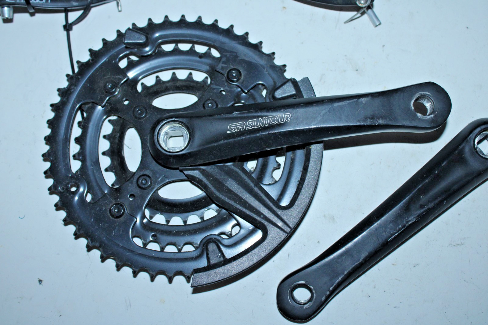 Groupset SR Suntour Crankset 170mm FD-M191 RD-TX35 Emotion VBrake Set Microshift
