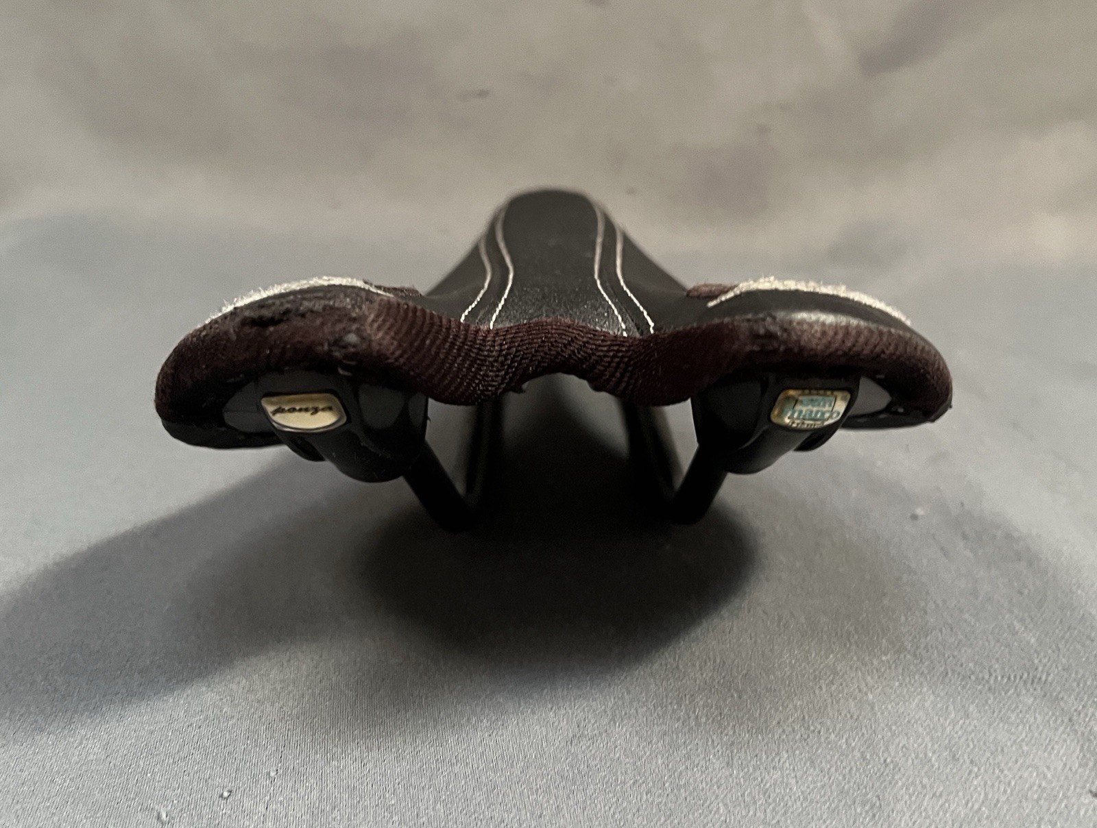 Selle San Marco Island Ponza Bike Saddle Black Steel Rails 130x275mm Road MTB