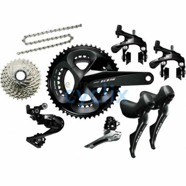 New Shimano 105 R7000 R7020 Hydraulic Disc Brake Groupset 170/172.5/175mm