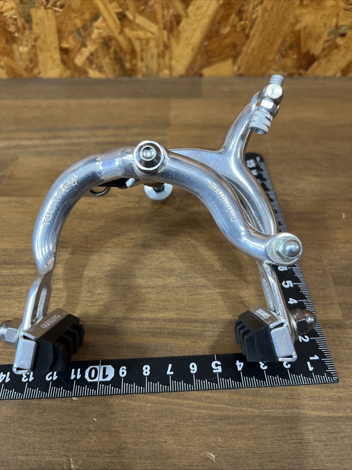 Vintage Shimano Tourney CityBike Brake Calipers Alloy Japan Front