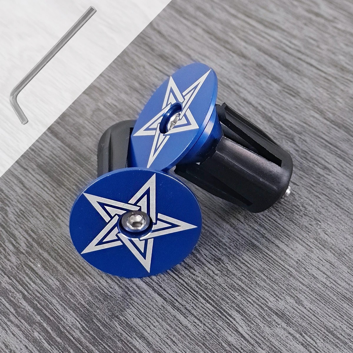 MTB Road Bike Handlebar End Plugs Handle Bar End Cap BMX Bike Grip Cover Bicycle