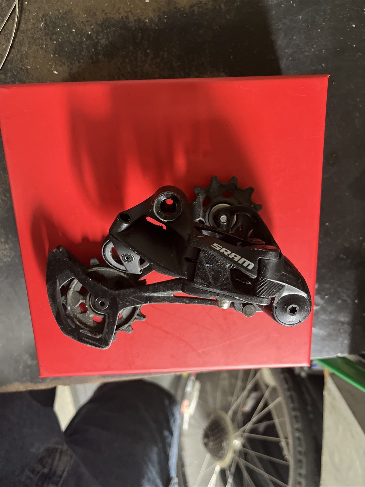 SRAM SX Eagle Rear Derailleur – 12-Speed, Long Cage, Aluminum, Black, B1