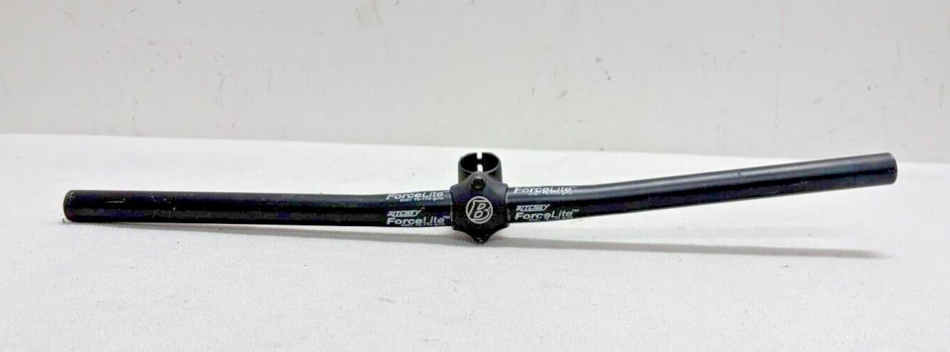 Vintage Ritchey Force Lite 565mm Black Aluminum Flat Handlebar Bontrager 70mm