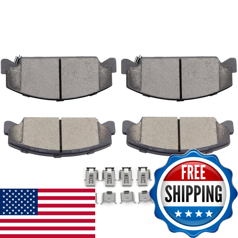Scitoo D273 Front Ceramic Brake Pads Sets Brake Hardware Fit For Honda Civic